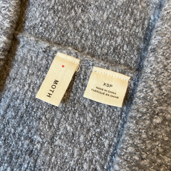 NWT anthropologie moth angie sweater coat (petite) - Picture 4 of 7